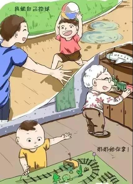 10张漫画提醒您：别替孩子成长！